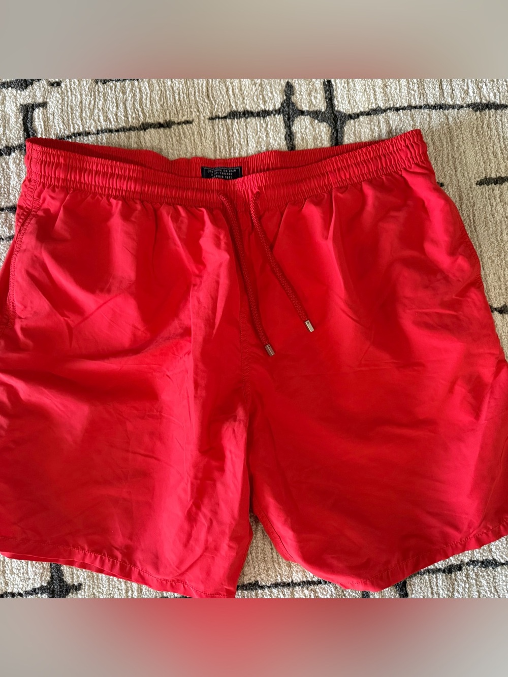 Vilebrequin Men's Red Swim Trunks - 40 inch